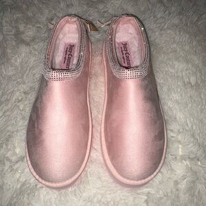 Juicy Couture Blush Pink Slip-On Sneakers